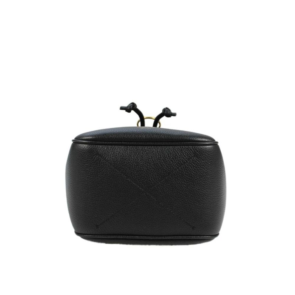 Mulberry Womens Classic Grain Leather Top Handle Small Hampstead Handbag Black - Picture 5 of 7